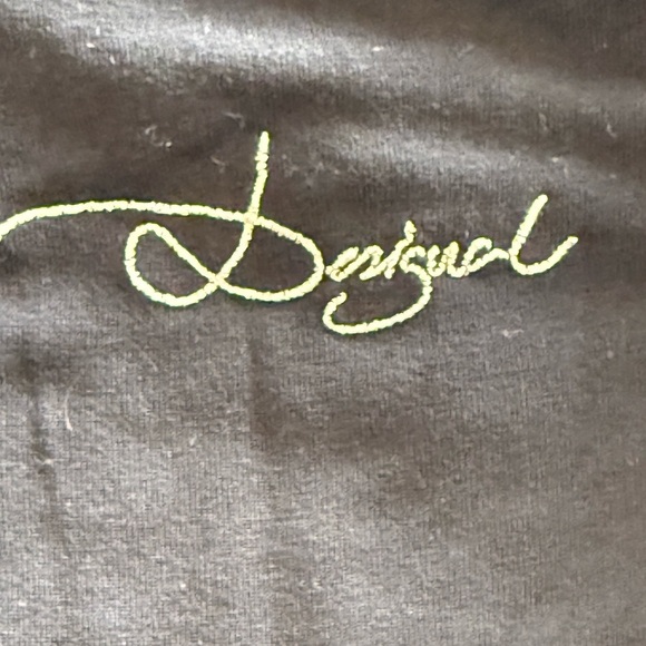 Desigual Women's Sara Draped Fitted Stripped Floral Printed Bodycon Dress Small - Picture 10 of 10